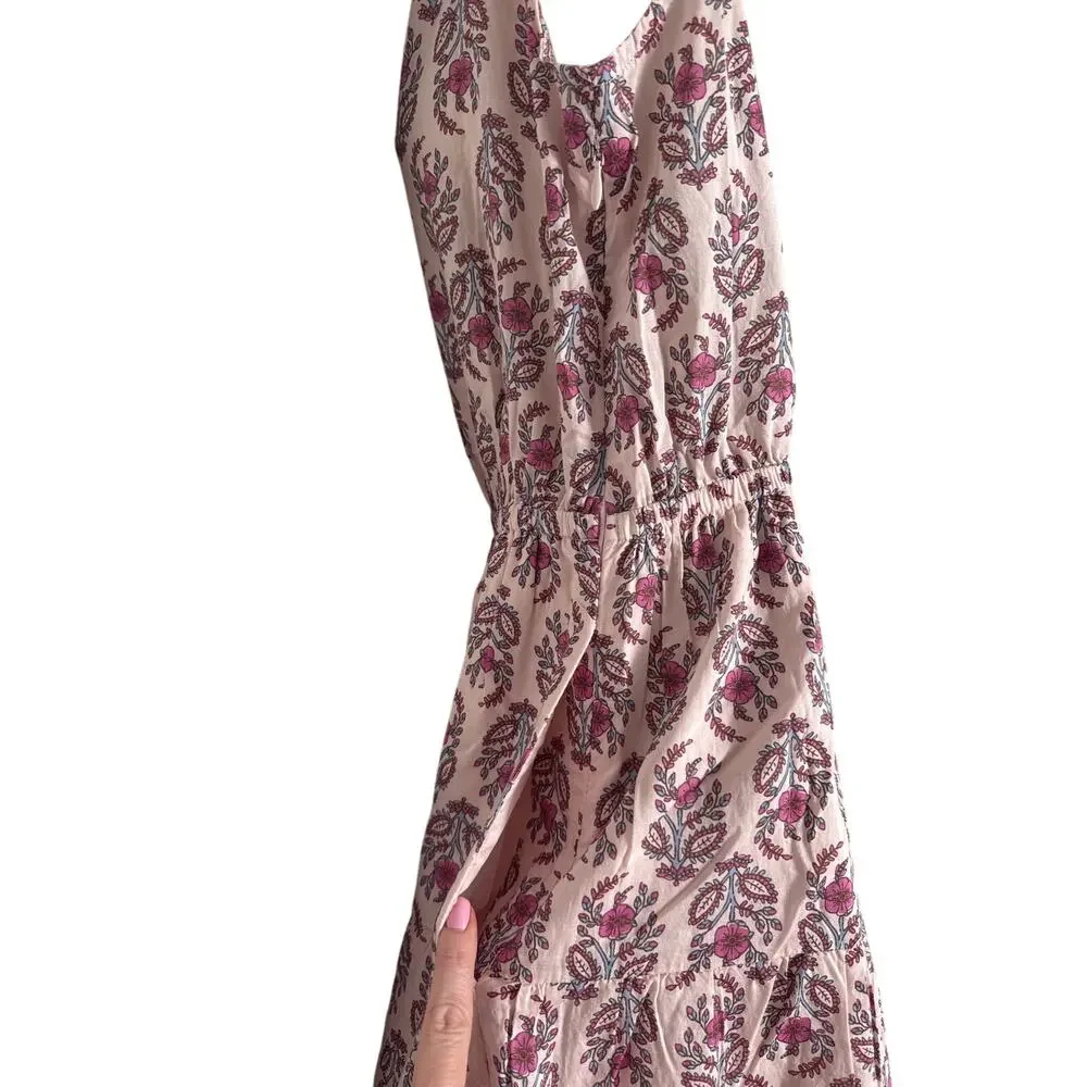 NWT J. Crew‎ Ruffle Sleeve Floral Print Cottagecore Midi Dress Size 2